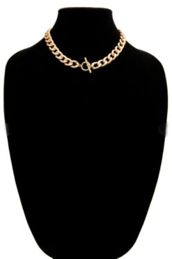 Chunky Chain Link Necklace-Gold 7 Chunky Chain Link Necklace-Gold -LumiWear Store gb jewelry es1b5n2841 gold4